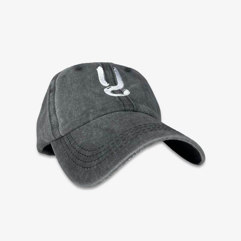 GREY COLOR VINTAGE CAP