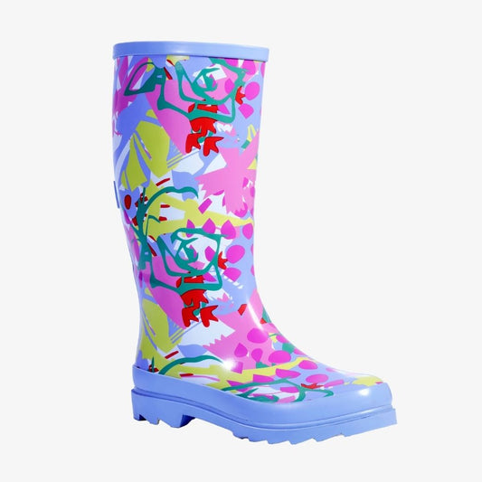 LAVENDER FIELDS WOMEN'S RAIN BOOTS