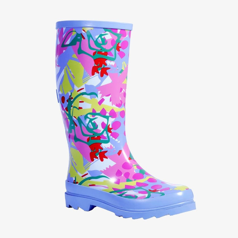 LAVENDER FIELDS WOMEN'S RAIN BOOTS