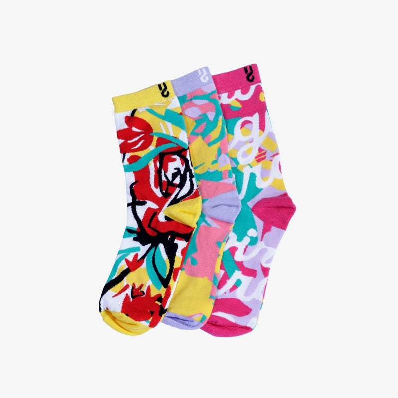 TRÈS CHIC 3 PACK SOCK SET